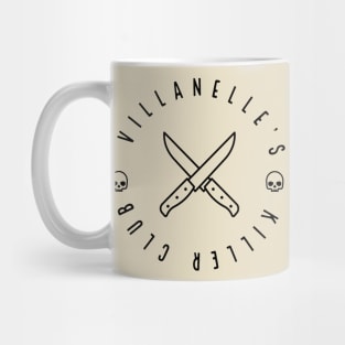 Villanelle's Killer Club (Black) Mug